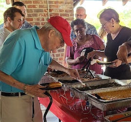 Church Picnic at Bryan Park