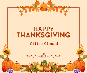 Office Closed - Turkey coma