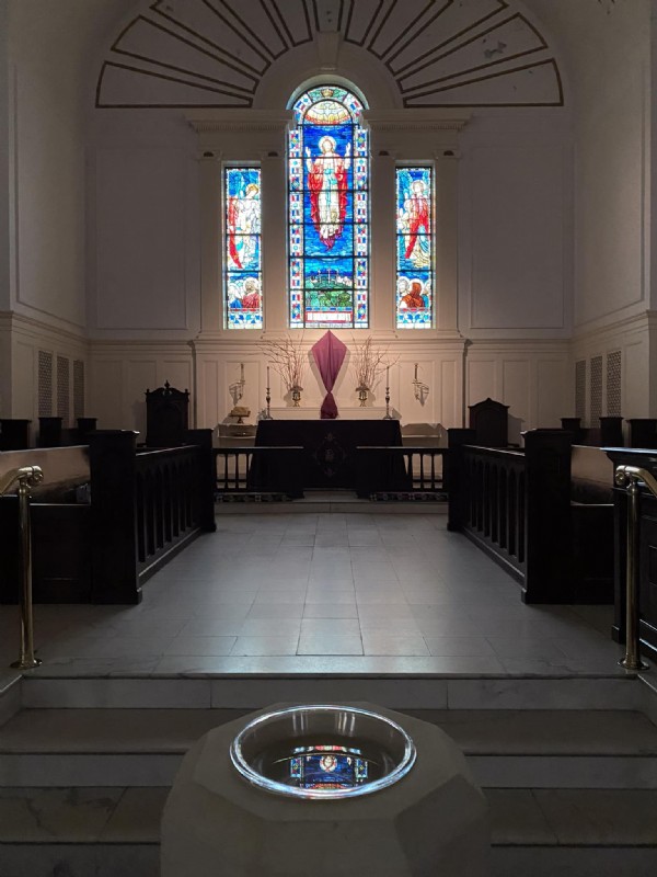 Lenten chancel