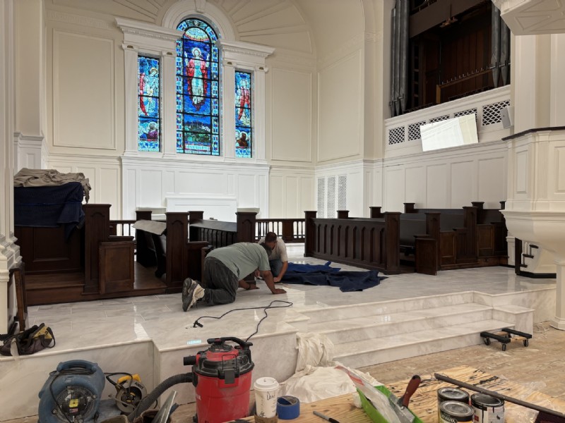 Installingthechoirstalls.jpg